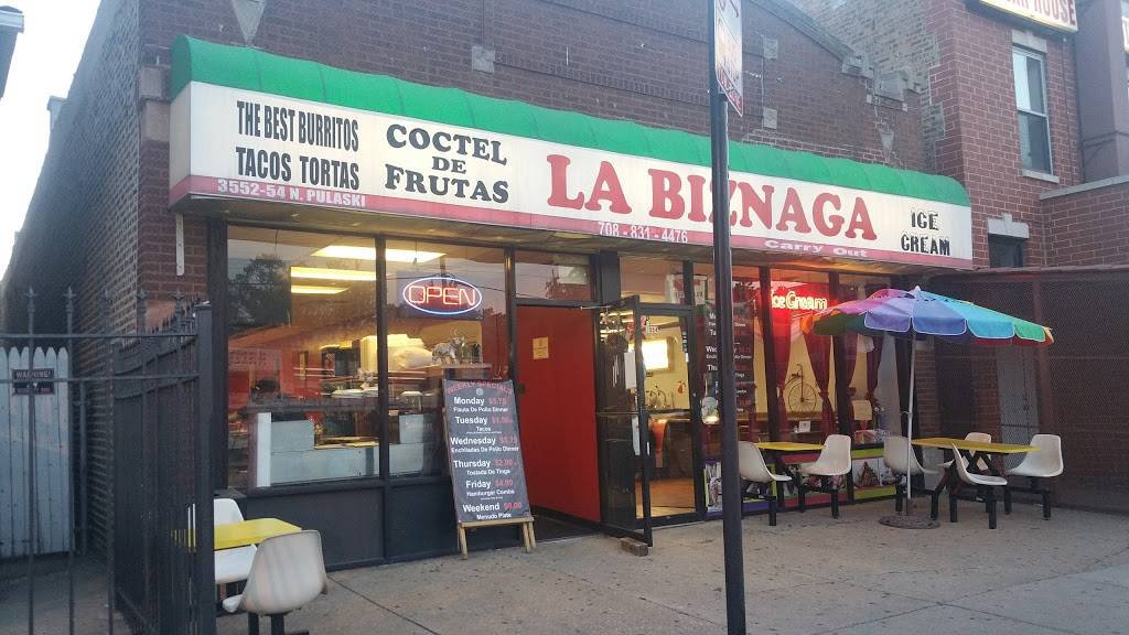 La Biznaga | restaurant | 3552 N Pulaski Rd, Chicago, IL 60641, USA | 7088314476 OR +1 708-831-4476