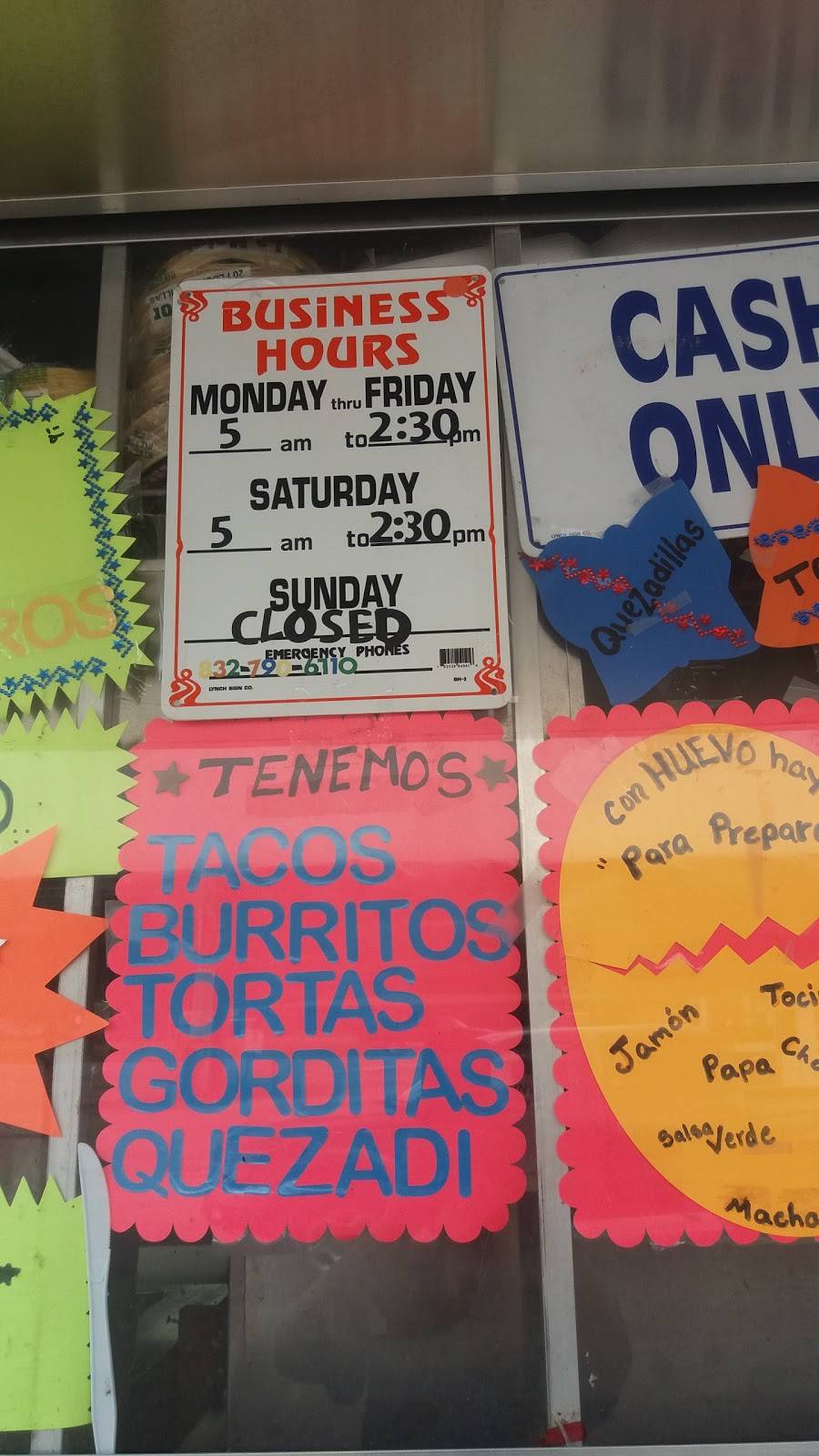 Los 2 Vaqueros Tacos | restaurant | Channelview, TX 77530, USA | 8327906710 OR +1 832-790-6710