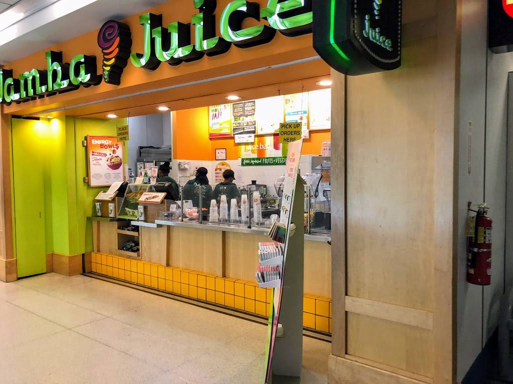 Jamba Juice Charlotte/Douglas Intl Airport | restaurant | 5501 Josh Birmingham Pkwy Concourse D, Charlotte, NC 28219, USA | 7043599572 OR +1 704-359-9572