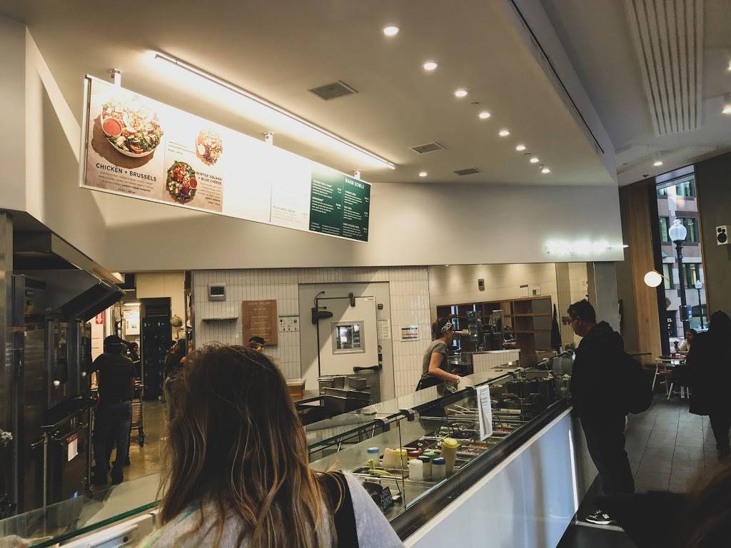 sweetgreen | meal takeaway | 60 State St, Boston, MA 02109, USA | 6179968500 OR +1 617-996-8500