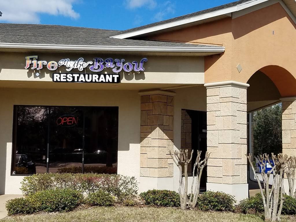 Fire on the bayou | restaurant | 921 Town Center Dr #1100, Orange City, FL 32763, USA | 3862180771 OR +1 386-218-0771