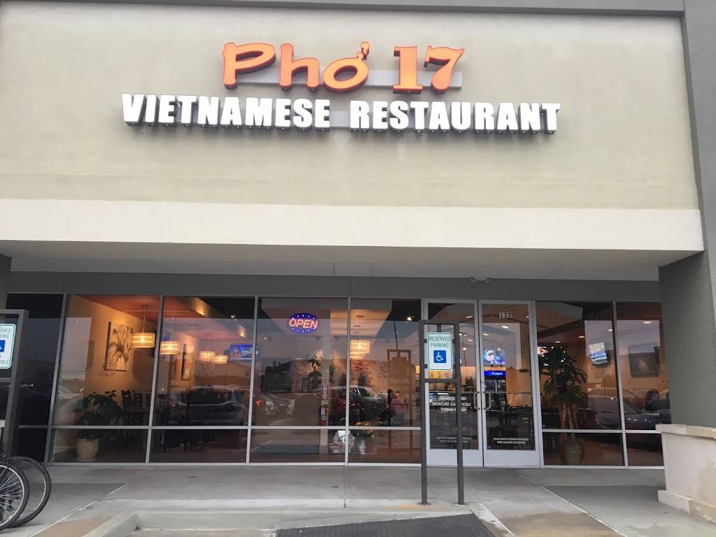 Pho 17 | restaurant | 132 Bay Area Blvd, Webster, TX 77598, USA | 8329055138 OR +1 832-905-5138