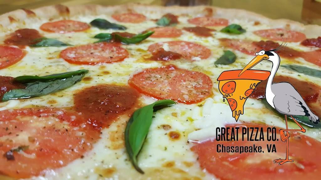 Great Pizza Co. | restaurant | #5, 8384, 561, Cedar Rd, Chesapeake, VA 23322, USA | 7572779922 OR +1 757-277-9922
