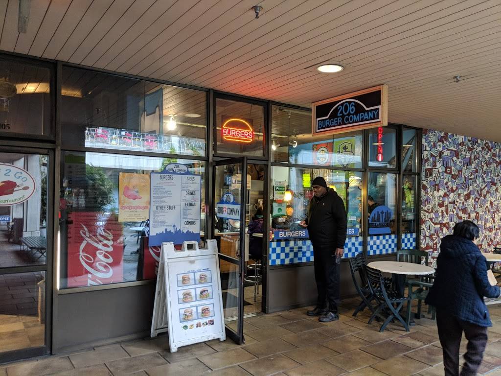206 Burger Company | restaurant | 823 3rd Ave #106, Seattle, WA 98104, USA | 2064674450 OR +1 206-467-4450