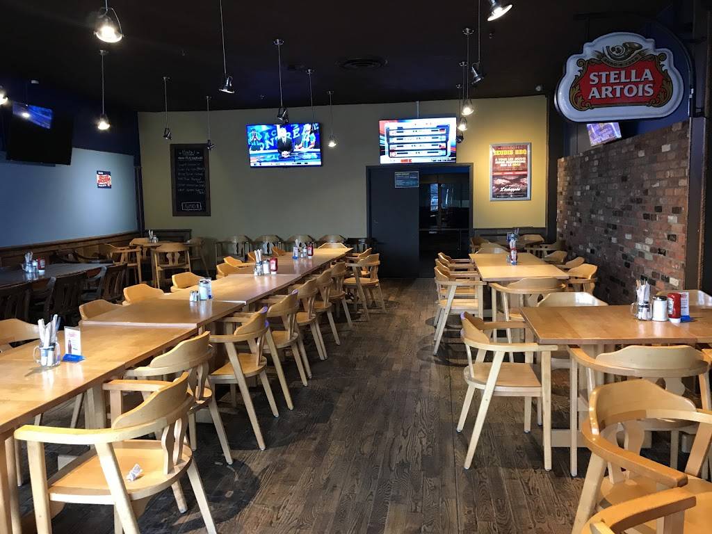 Bar Sportif LÉchappée | restaurant | 6615 Chemin de la Côte-de-Liesse, Saint-Laurent, QC H4T 1E5, Canada | 5143411011 OR +1 514-341-1011