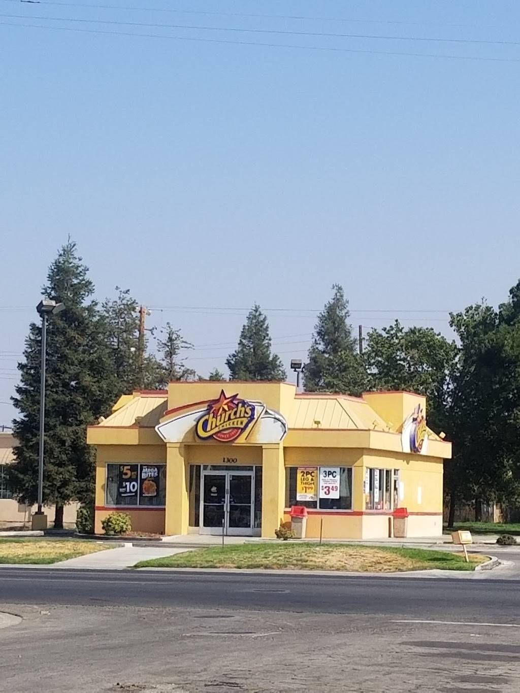 Churchs Chicken | restaurant | 1300 Brundage Ln, Bakersfield, CA 93304, USA | 6618590595 OR +1 661-859-0595