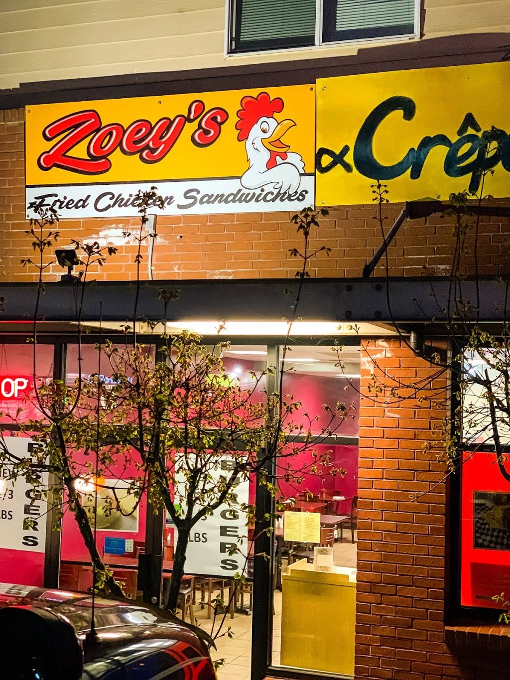 Zoeys Fried Chicken Sandwiches & Wings | restaurant | 510 W Casino Rd suite g, Everett, WA 98204, USA | 4253743040 OR +1 425-374-3040