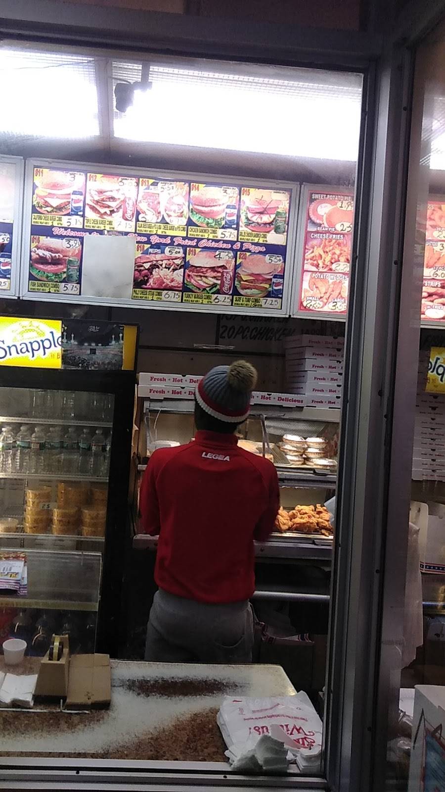 New York Fried Chicken & Pizza | restaurant | 514 Clinton Ave, Newark, NJ 07108, USA | 9738245158 OR +1 973-824-5158