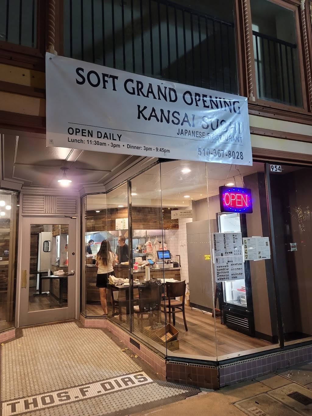 Kansai Hayward | restaurant | 954 B St, Hayward, CA 94541, USA | 5103678028 OR +1 510-367-8028