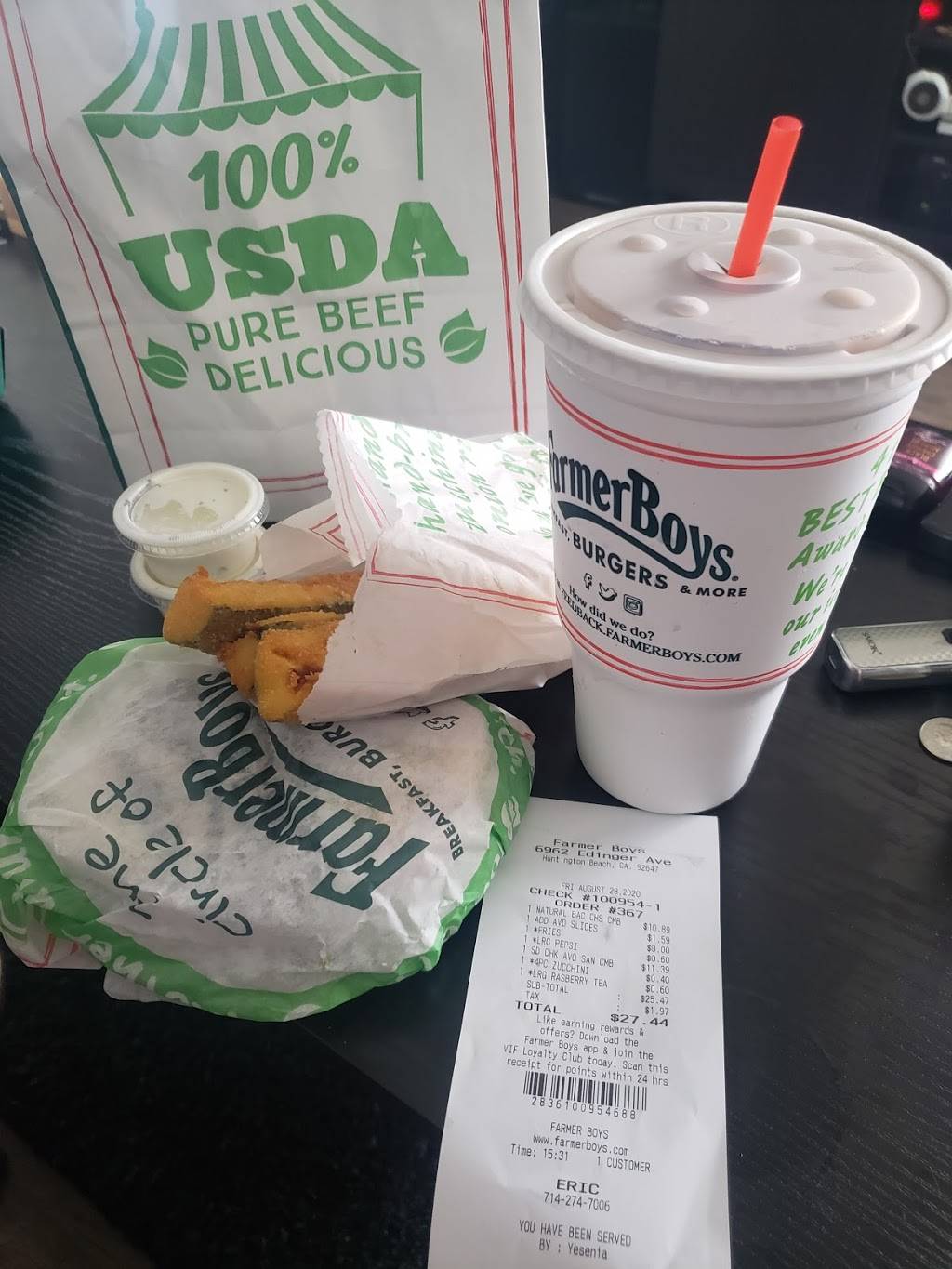 Farmer Boys | restaurant | 6962 Edinger Ave, Huntington Beach, CA 92647, USA | 7142747006 OR +1 714-274-7006