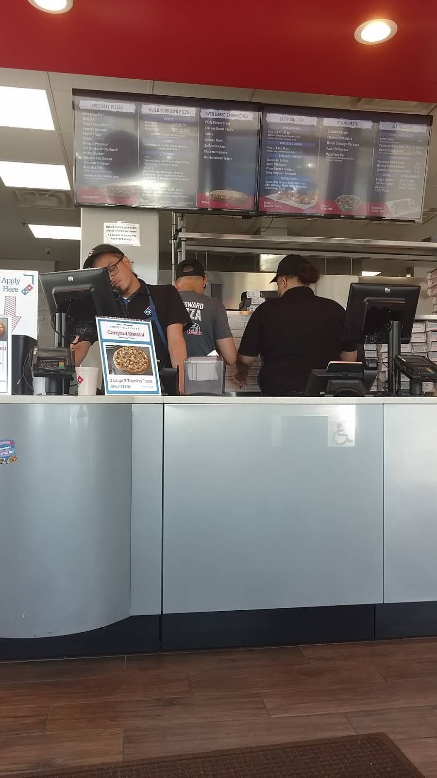 Dominos Pizza | meal delivery | 14 Jackson St, Methuen, MA 01844, USA | 9786852525 OR +1 978-685-2525