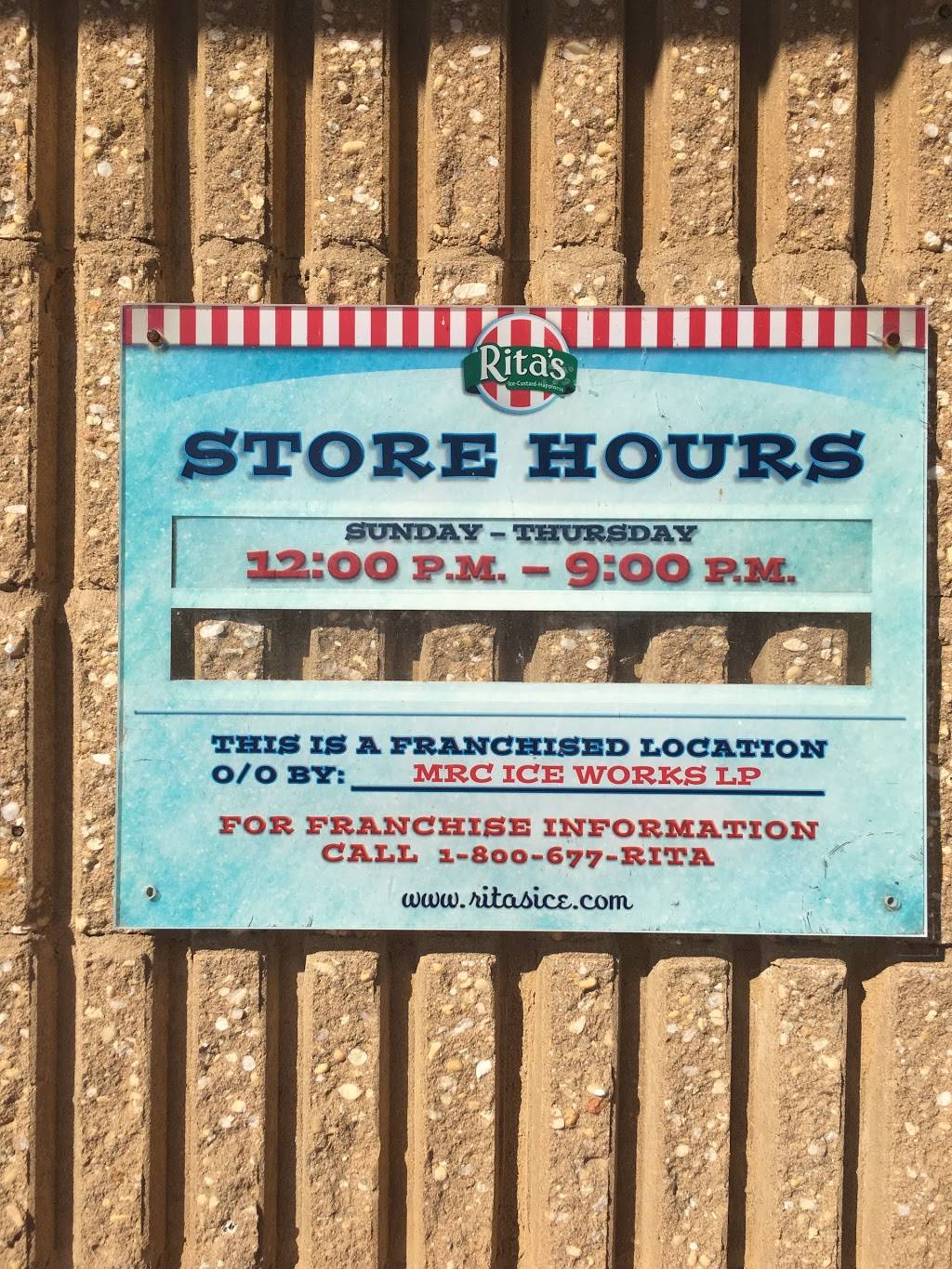 Ritas Italian Ice & Frozen Custard | restaurant | 84 Flock Rd, Mercerville, NJ 08619, USA | 6092077429 OR +1 609-207-7429