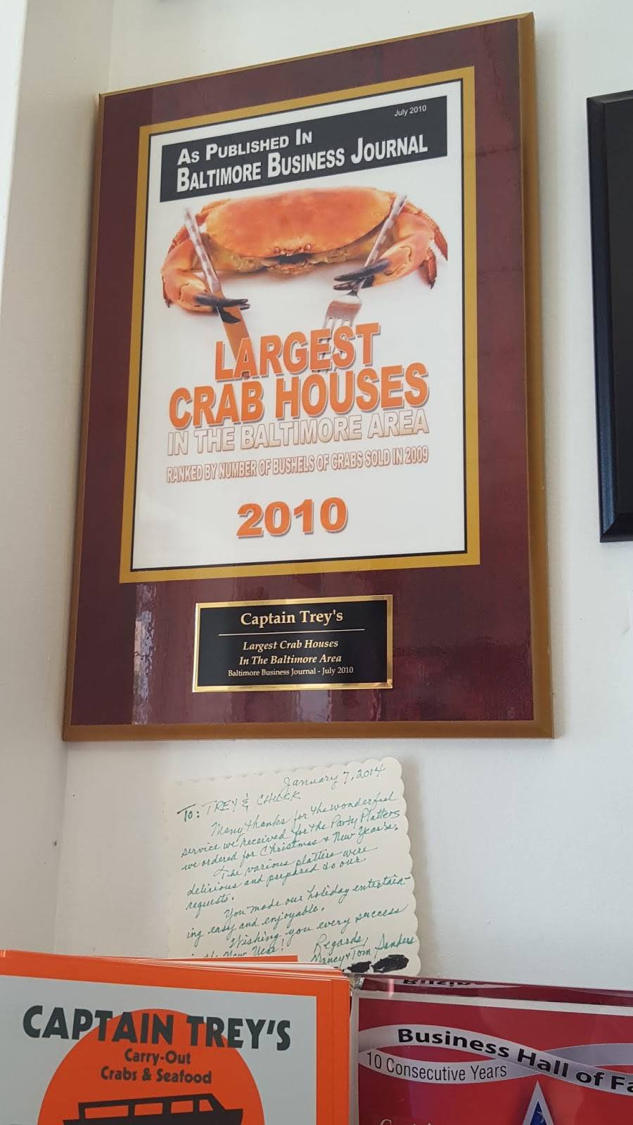 Captain Treys Crabs & Seafood Carry Out | restaurant | 10625 York Rd, Cockeysville, MD 21030, USA | 4106664646 OR +1 410-666-4646