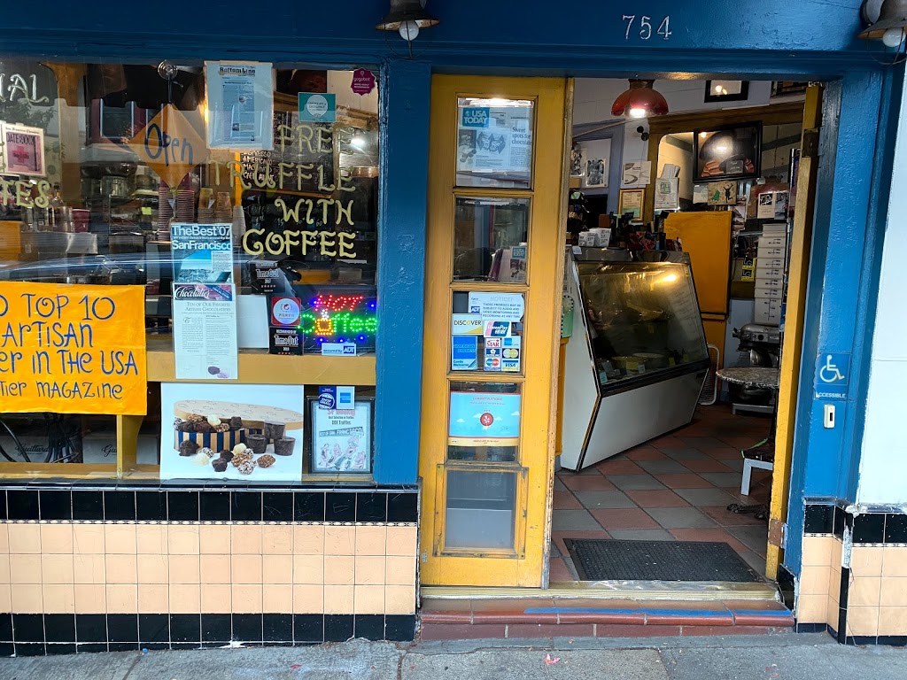 XOX Truffles | cafe | 754 Columbus Ave, San Francisco, CA 94133, USA | 4154214814 OR +1 415-421-4814