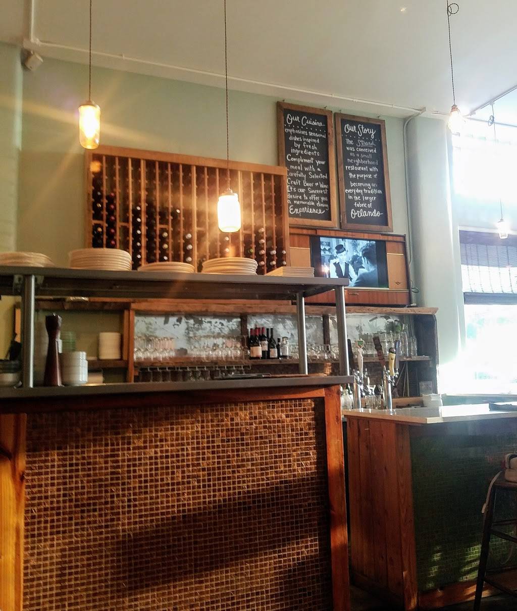 The Strand | restaurant | 807 N Mills Ave, Orlando, FL 32803, USA | 4079207744 OR +1 407-920-7744