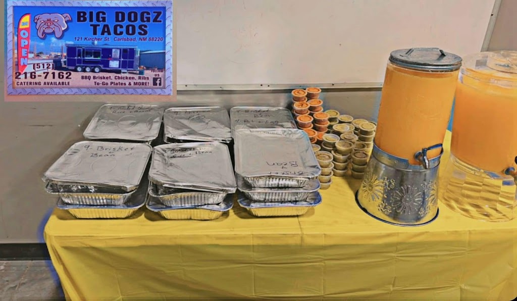 Big Dogz Tacos, LLC | restaurant | 121 Kircher St, Carlsbad, NM 88220, USA | 5122167162 OR +1 512-216-7162