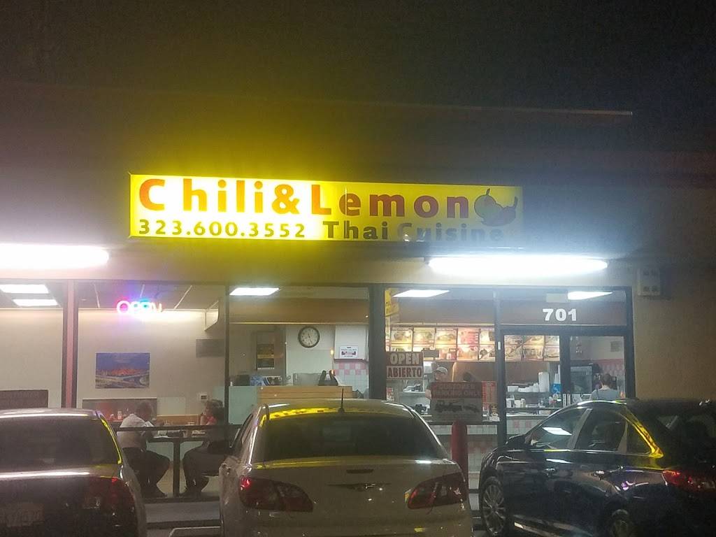 Chili & Lemon Thai Cuisine | restaurant | 701 S Atlantic Blvd, East Los Angeles, CA 90022, USA | 3233544639 OR +1 323-354-4639