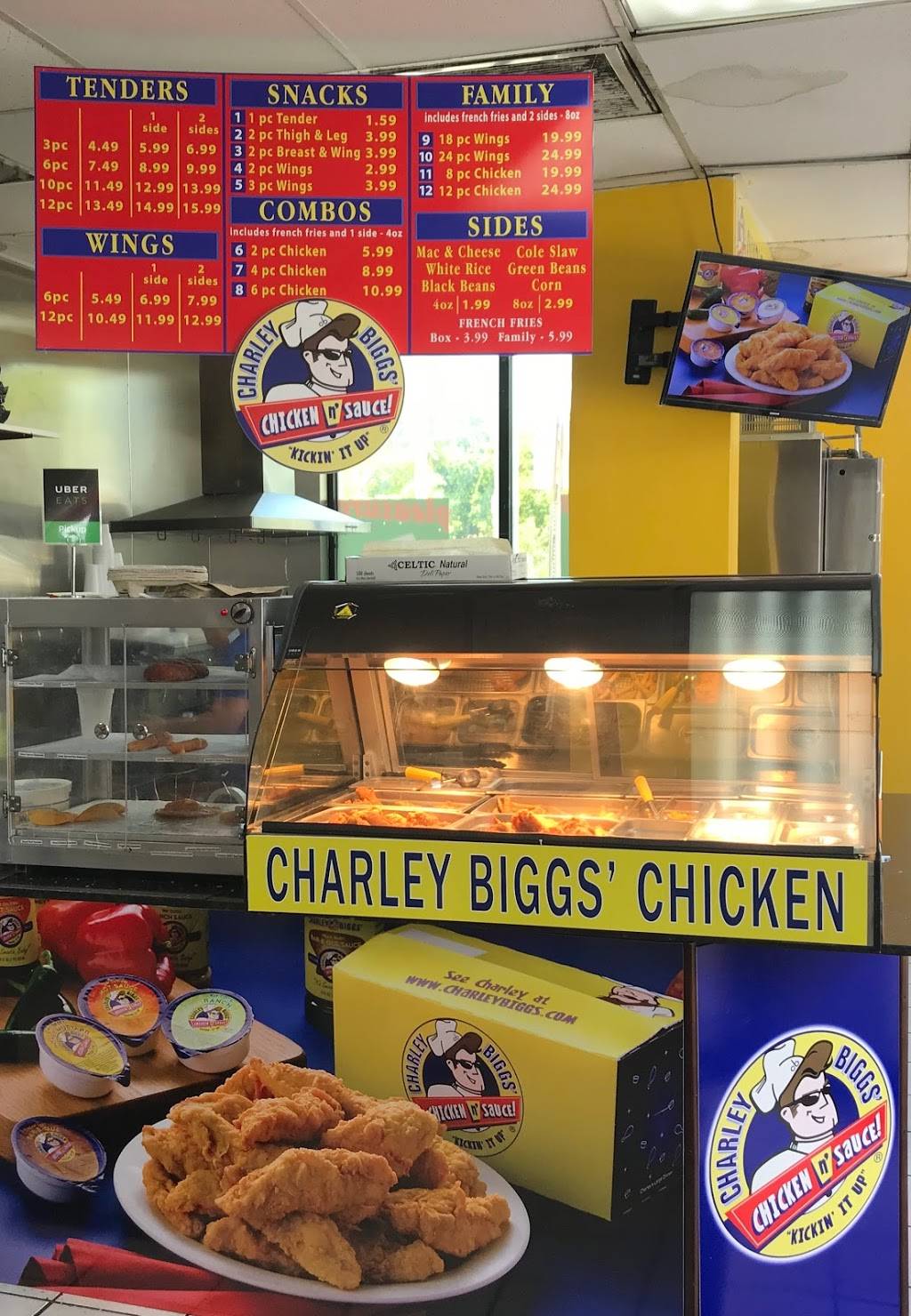 Charley Biggs Chicken and Sauce | restaurant | 1080 W Hallandale Beach Blvd, Hallandale Beach, FL 33009, USA | 9544553100 OR +1 954-455-3100