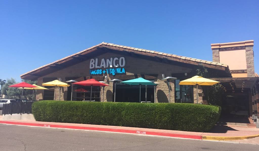 Blanco Tacos + Tequila | restaurant | 6166 N Scottsdale Rd #601, Scottsdale, AZ 85253, USA | 4803056692 OR +1 480-305-6692