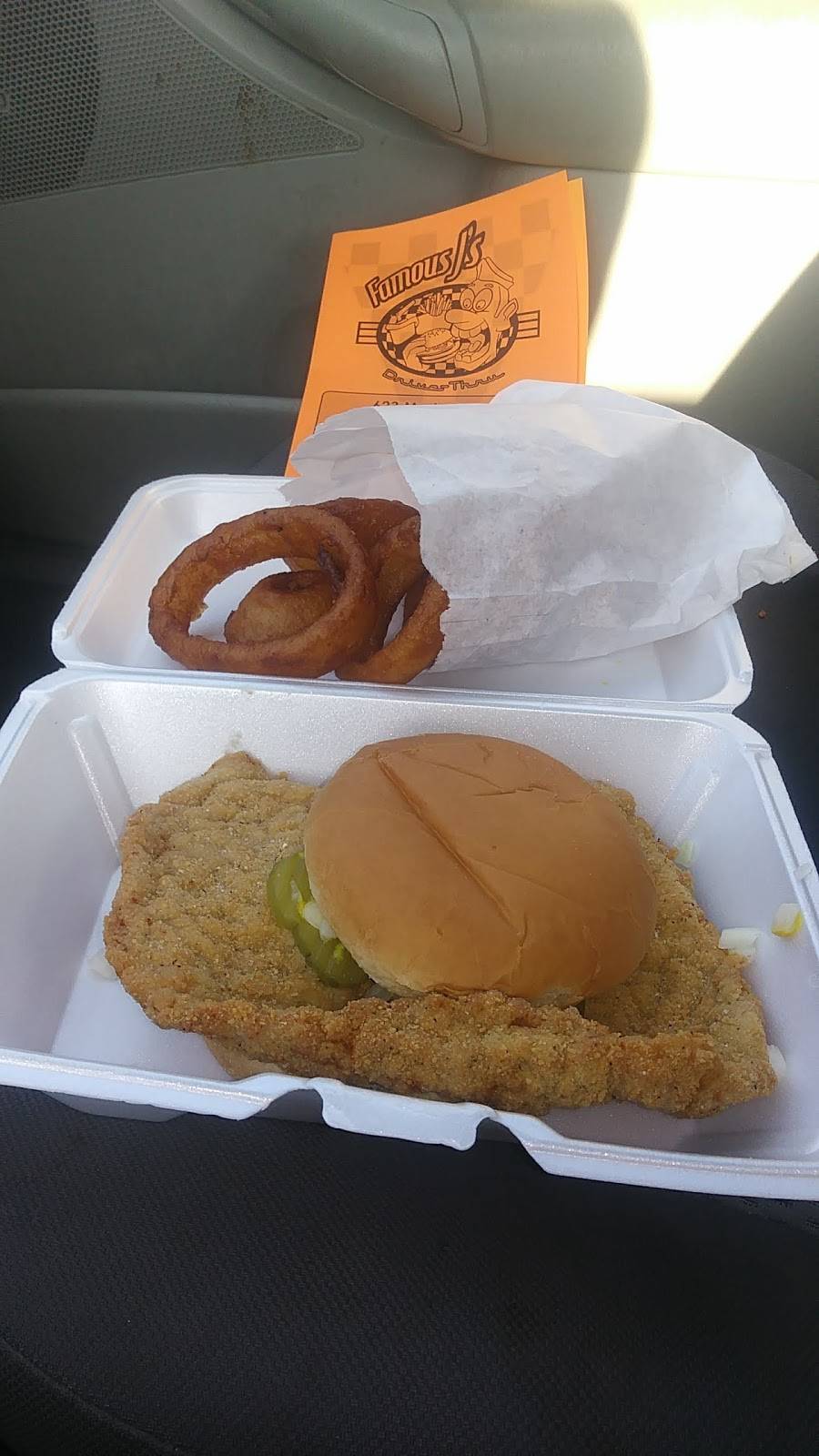 Famous Js | restaurant | 1458, 623 N Market St, Mt Carmel, IL 62863, USA | 6184502179 OR +1 618-450-2179