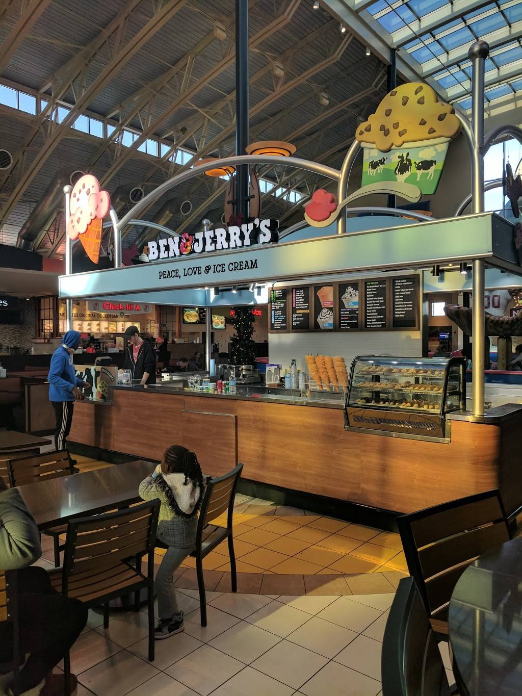 Ben & Jerrys | bakery | 21100 Dulles Town Cir, Sterling, VA 20166, USA | 7034061404 OR +1 703-406-1404