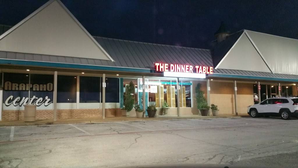 The Dinner Table | restaurant | 580 W Arapaho Rd #130, Richardson, TX 75080, USA | 4697792670 OR +1 469-779-2670