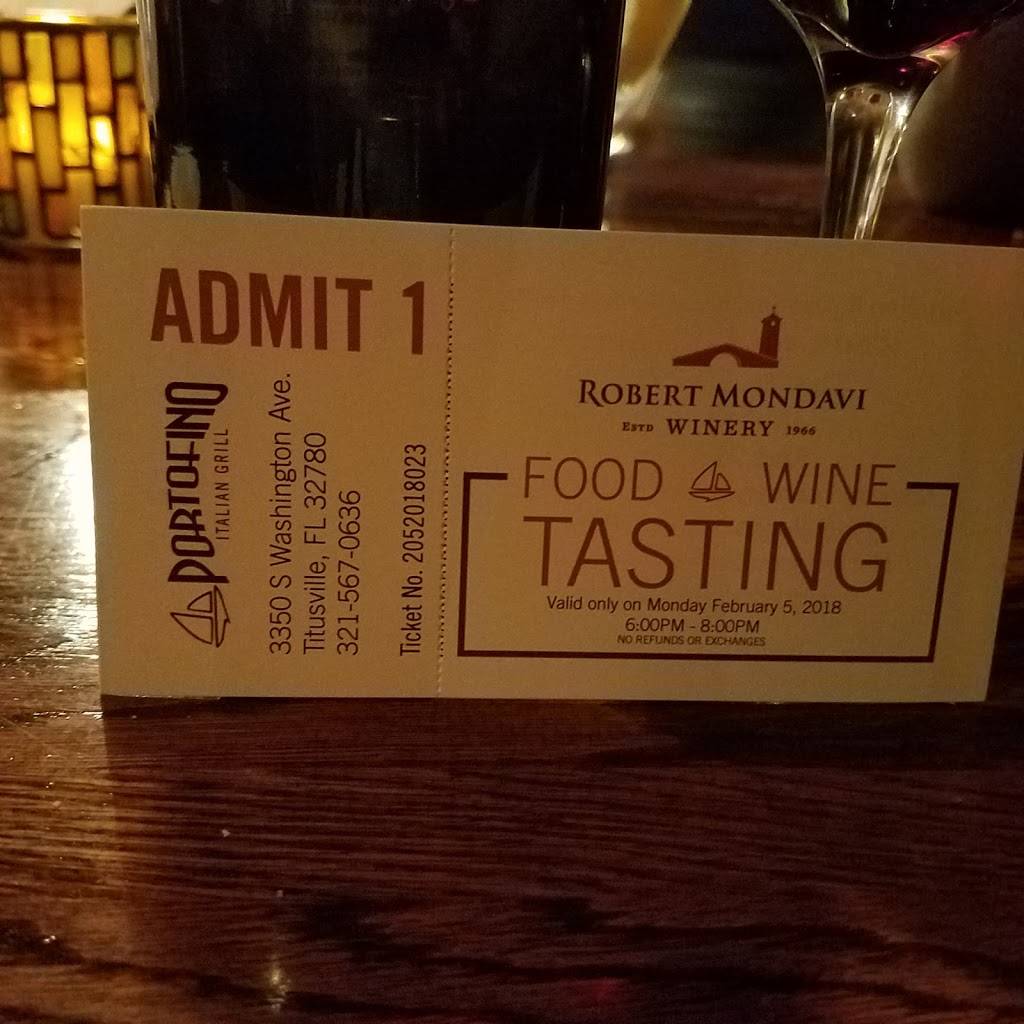 Portofino Italian Grill | restaurant | 3350 S Washington Ave, Titusville, FL 32780, USA | 3215670636 OR +1 321-567-0636