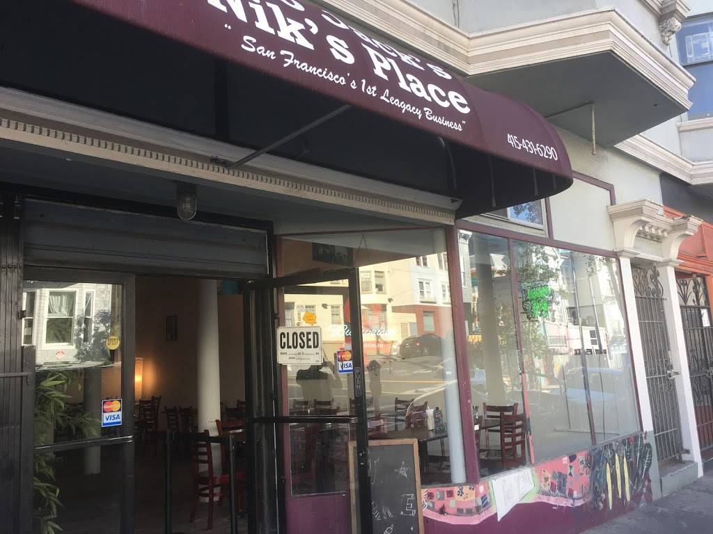Two Jacks Niks Place | restaurant | 401 Haight St, San Francisco, CA 94117, USA | 4154316290 OR +1 415-431-6290