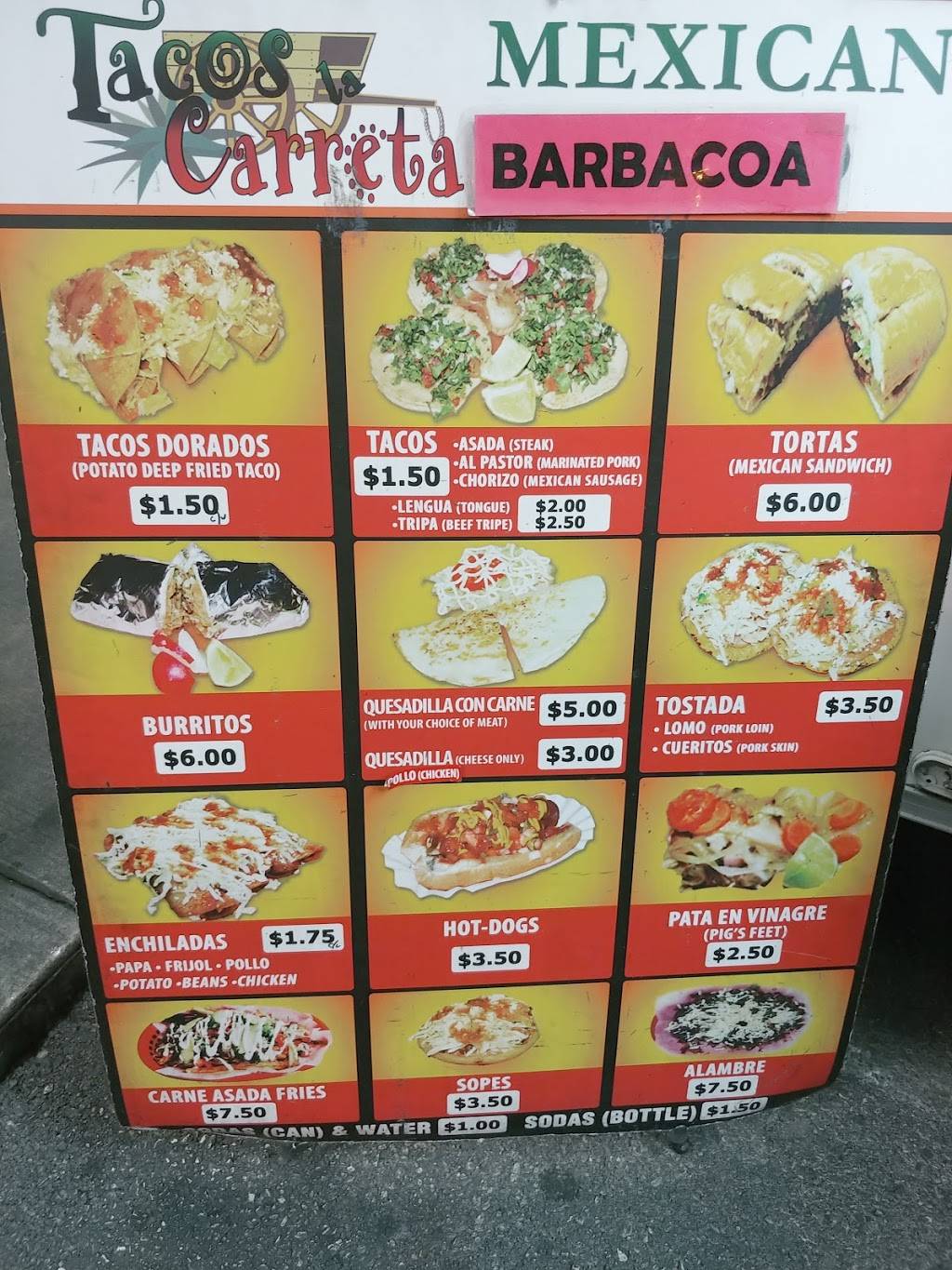 Tacos La Carreta | restaurant | Las Vegas, NV 89102, USA | 7027384660 OR +1 702-738-4660