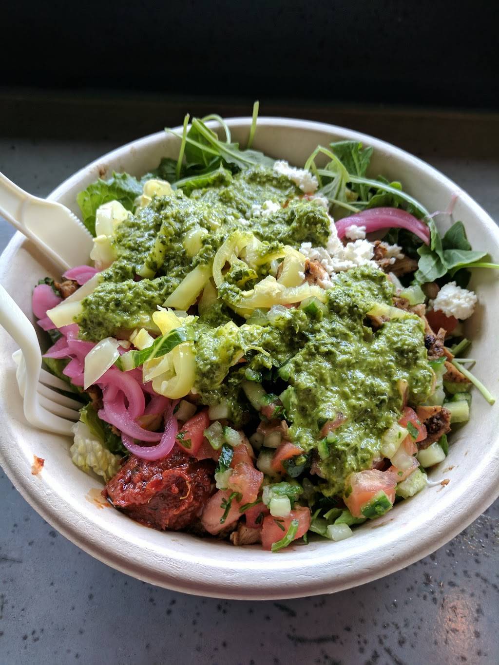 CAVA | restaurant | 8048 Tysons Corner Center Entrance near Fletcher Street, by Garage A, McLean, VA 22102, USA | 7032880005 OR +1 703-288-0005