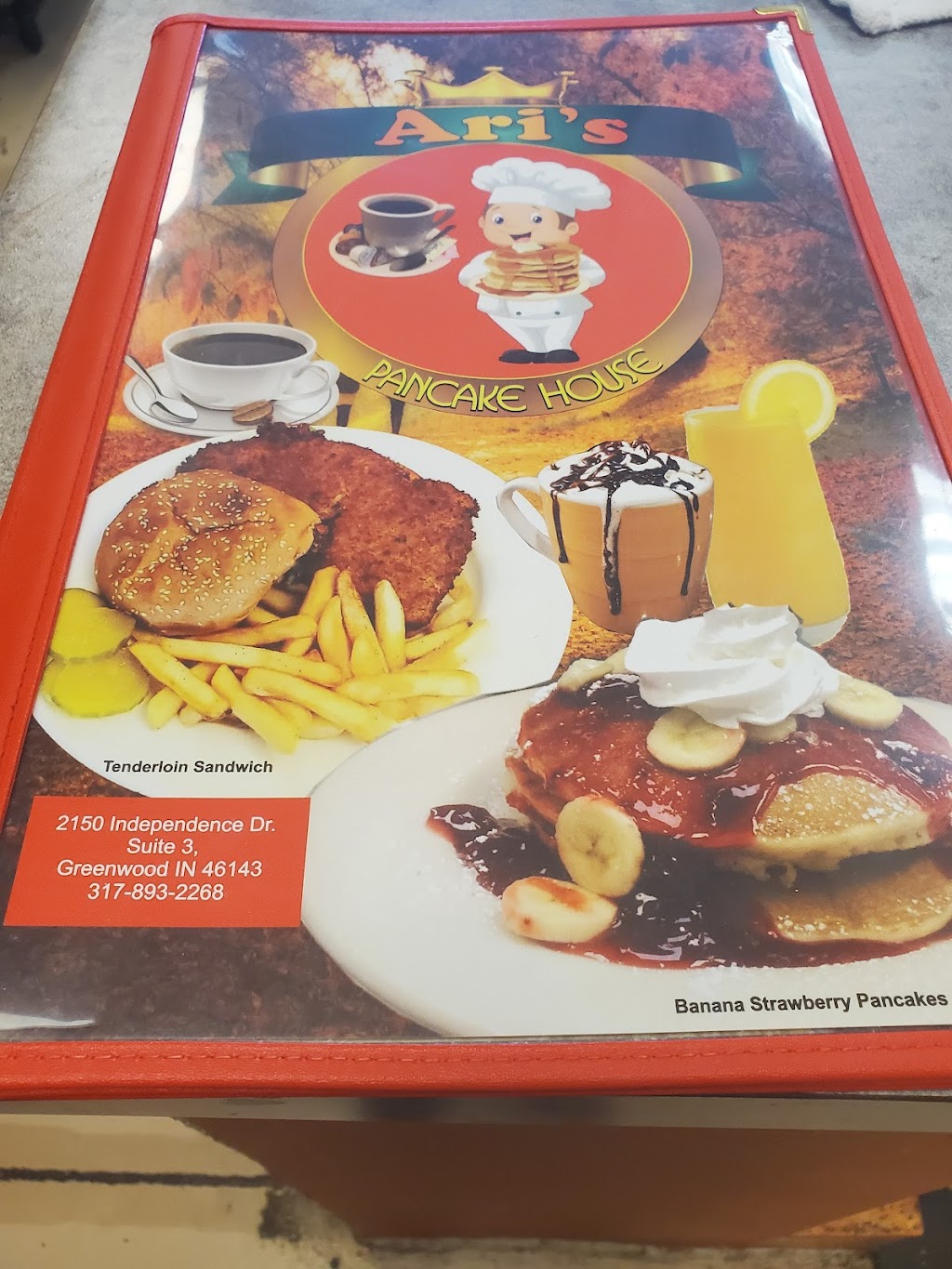 Aris Pancake House | restaurant | 2150 Independence Drive Suite F Y E, Greenwood, IN 46143, USA | 3178932268 OR +1 317-893-2268