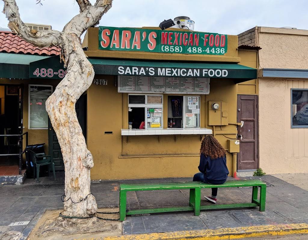 Saras Mexican Food | restaurant | 2907 Mission Blvd, San Diego, CA 92109, USA | 8584884436 OR +1 858-488-4436