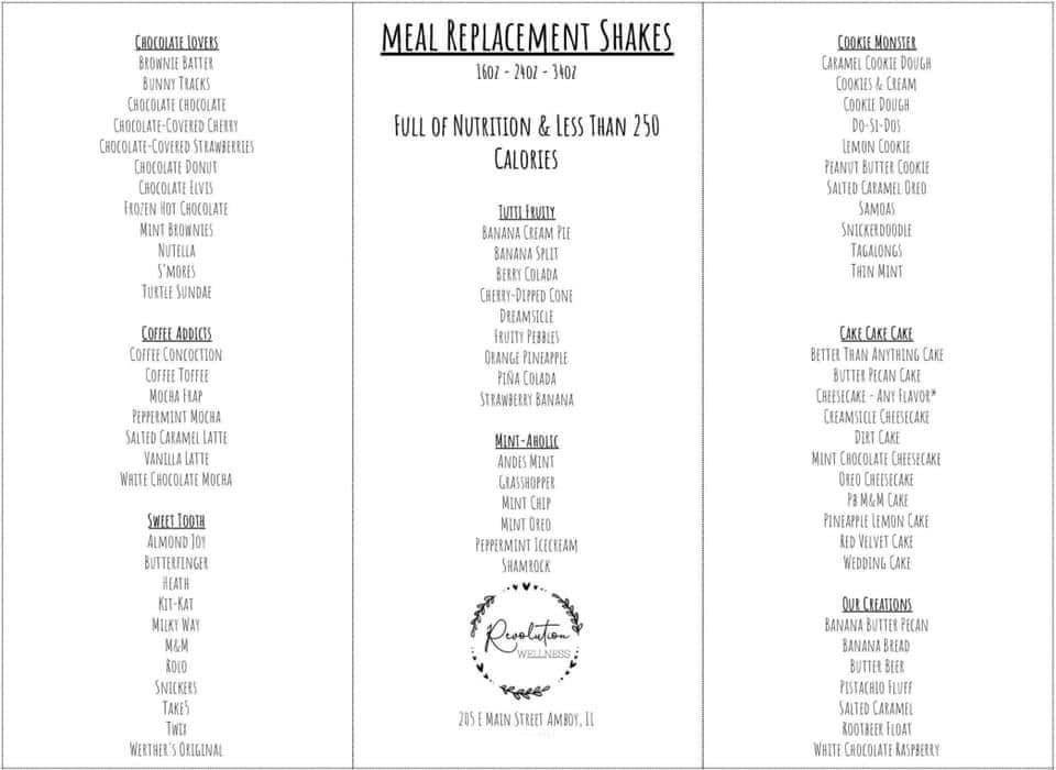 Revolution Wellness | cafe | 205 E Main St, Amboy, IL 61310, USA | 8158577021 OR +1 815-857-7021