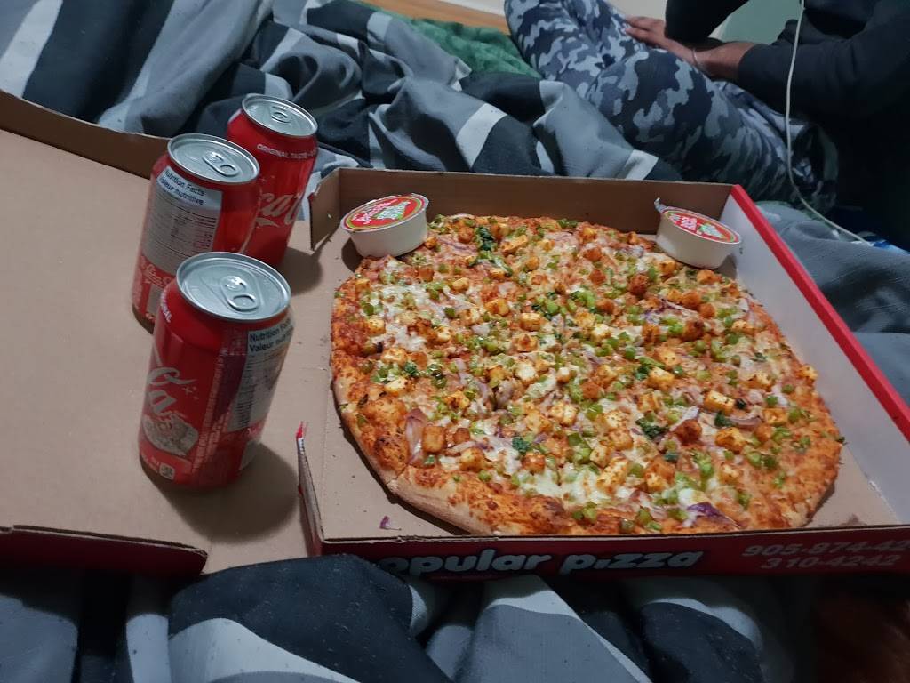 Popular Pizza | restaurant | 680 Rexdale Blvd, Etobicoke, ON M9W 0B5, Canada | 9058744242 OR +1 905-874-4242