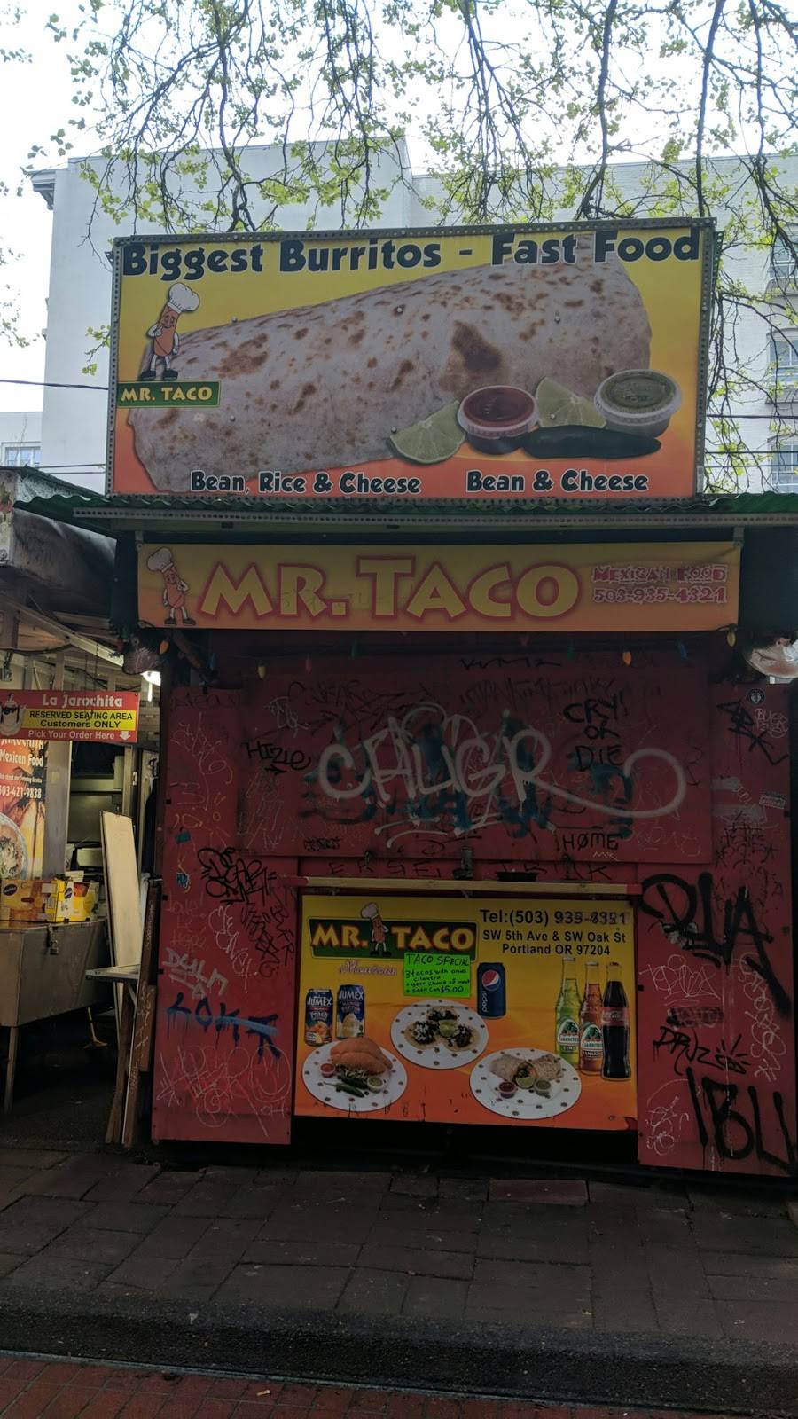 MR. Taco | restaurant | 324 SW 5th Ave, Portland, OR 97204, USA | 5033338951 OR +1 503-333-8951