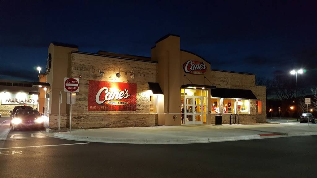 Raising Canes Chicken Fingers | meal takeaway | 11006 S Cicero Ave, Oak Lawn, IL 60453, USA | 7084223736 OR +1 708-422-3736