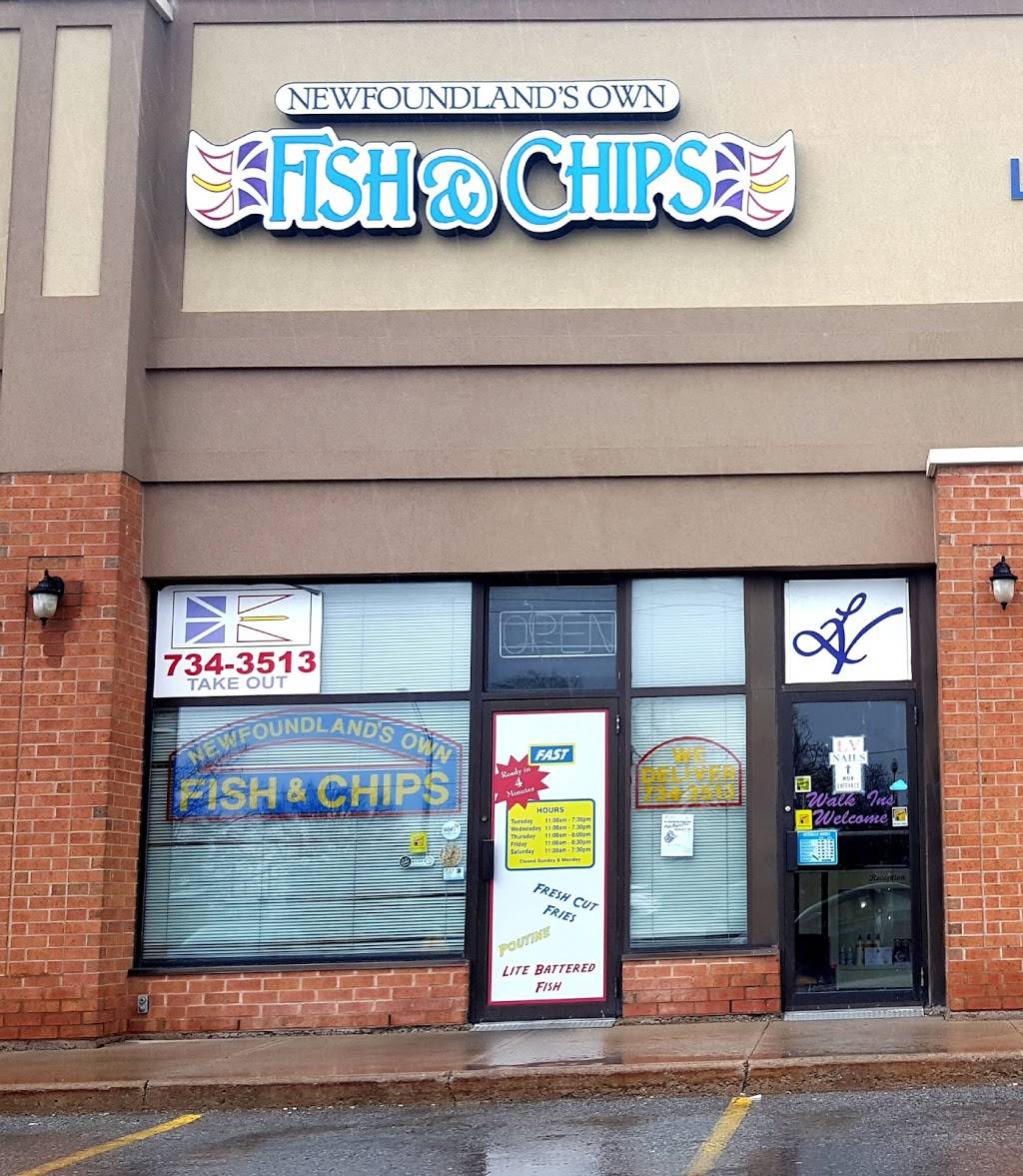 Newfoundlands Own Fish & Chips | restaurant | 95 Lincoln St, Welland, ON L3C 5J7, Canada | 9057343513 OR +1 905-734-3513