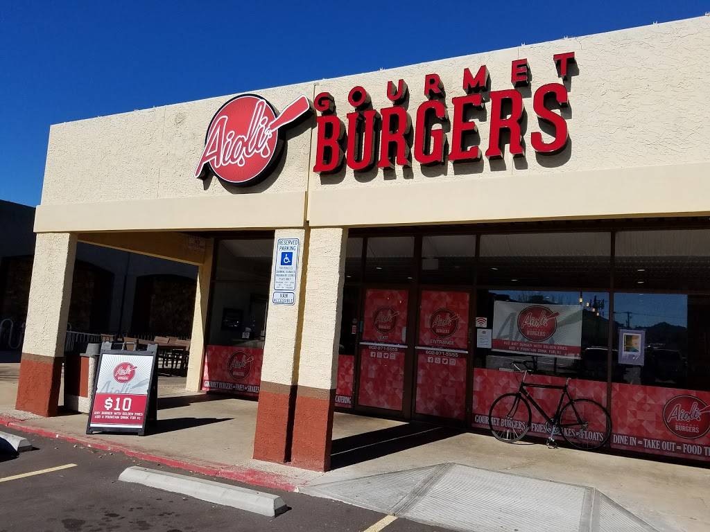 Aioli Gourmet Burgers | restaurant | 10652 N 32nd St, Phoenix, AZ 85028, USA | 6029715555 OR +1 602-971-5555