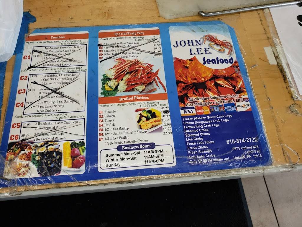 Seafood Stall | restaurant | 875 Upland Ave, Chester, PA 19013, USA | 6108742722 OR +1 610-874-2722