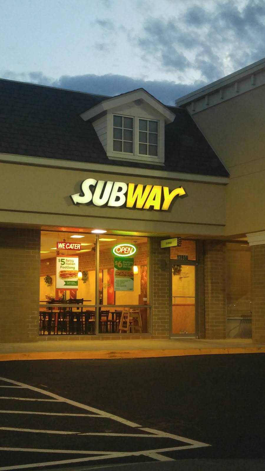 Subway Restaurants | restaurant | 13850-1B Smoketown Rd, Woodbridge, VA 22192, USA | 7038978461 OR +1 703-897-8461