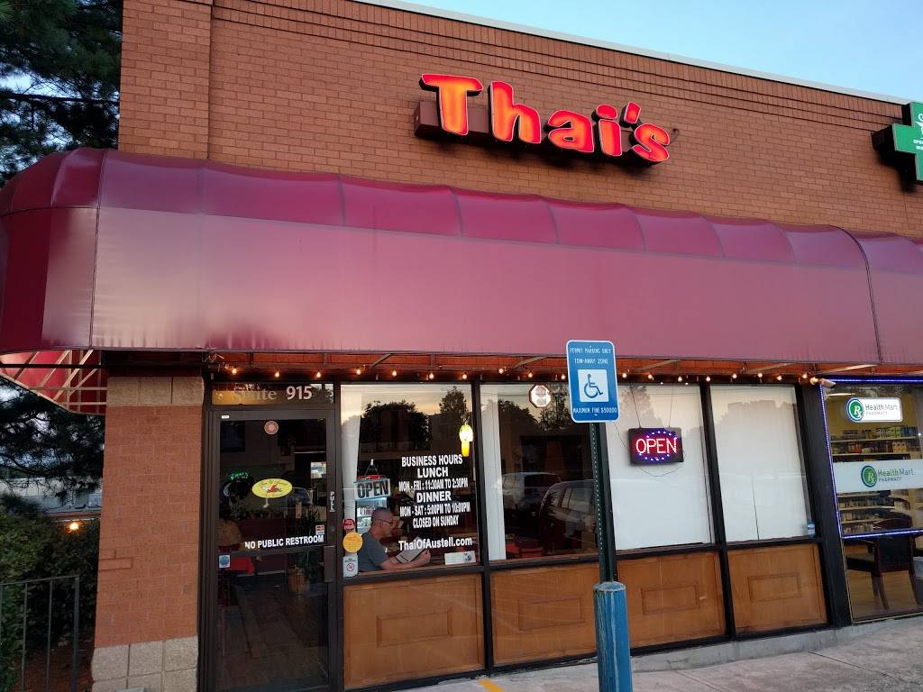 Thai of Austell | restaurant | 3999 Austell Rd SW #915, Austell, GA 30106, USA | 7707452225 OR +1 770-745-2225