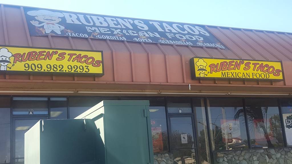 Rubens Tacos | restaurant | 175 Grove Ave A, Upland, CA 91786, USA | 9099829293 OR +1 909-982-9293
