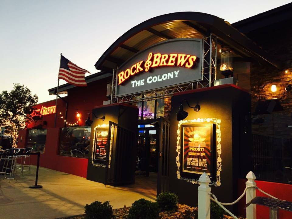 Rock & Brews | restaurant | 5351 Nebraska Furniture Mart Dr, The Colony, TX 75056, USA | 9725841670 OR +1 972-584-1670