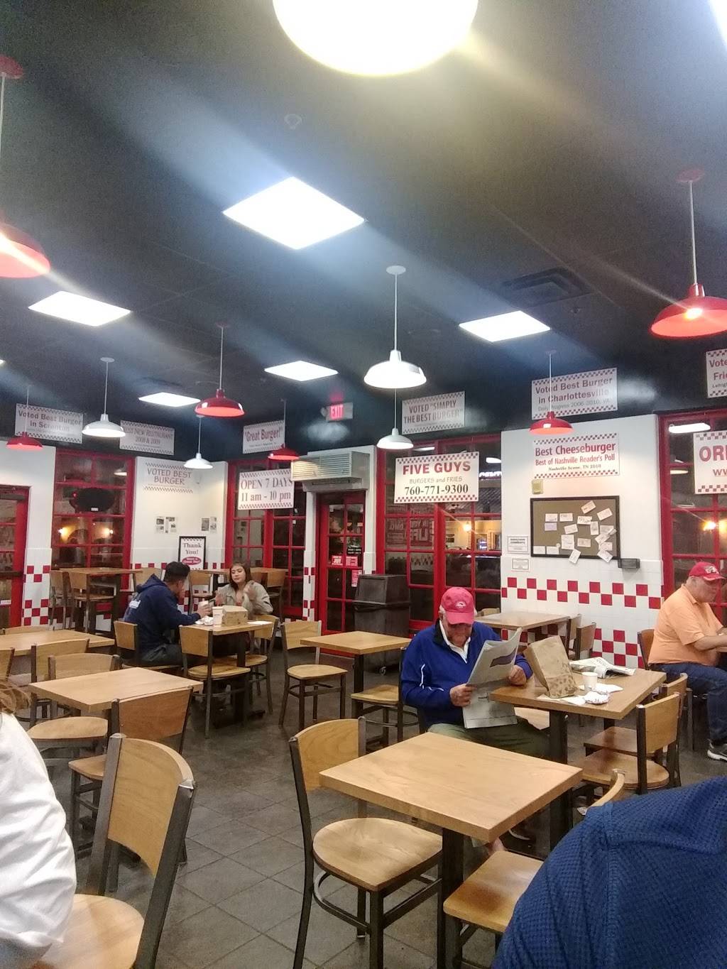 Five Guys | meal takeaway | 78-445 CA-111, La Quinta, CA 92253, USA | 7607719300 OR +1 760-771-9300