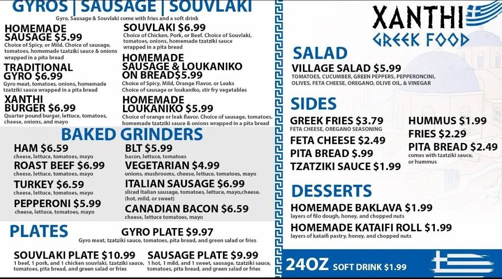 Xanthi Greek Food | restaurant | 10575 W Indian School Rd #101, Avondale, AZ 85392, USA | 6232158319 OR +1 623-215-8319