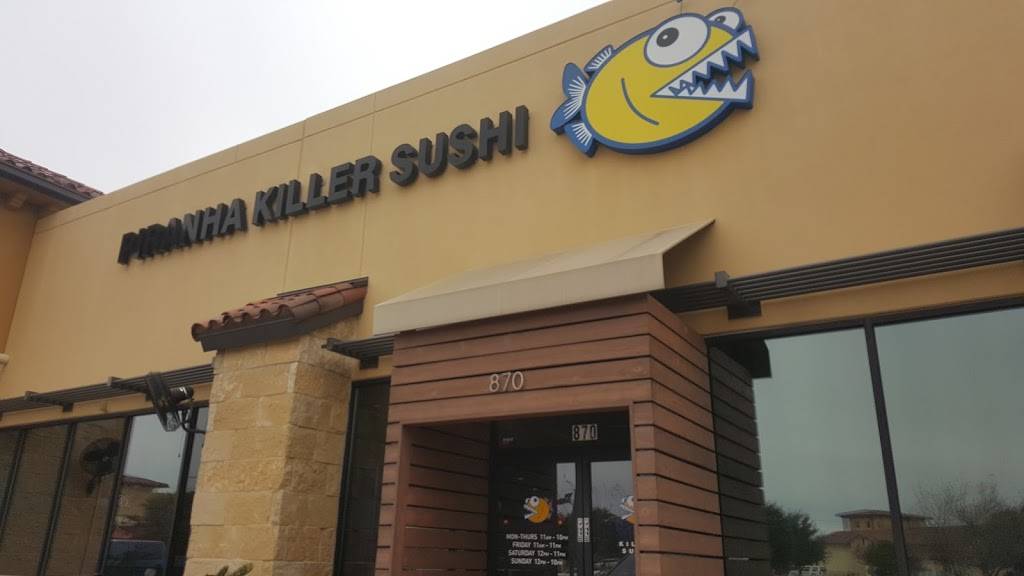 Piranha Killer Sushi | restaurant | 5801 Long Prairie Rd #870, Flower Mound, TX 75028, USA | 9725396052 OR +1 972-539-6052