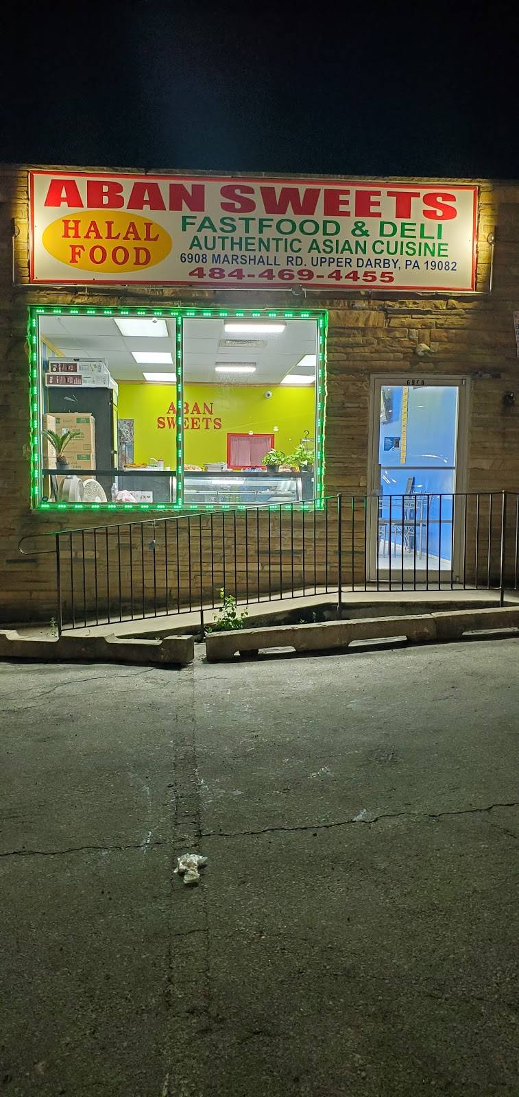 Aban Sweets & Restaurant | restaurant | 6908 Marshall Rd, Upper Darby, PA 19082, USA | 4844694455 OR +1 484-469-4455