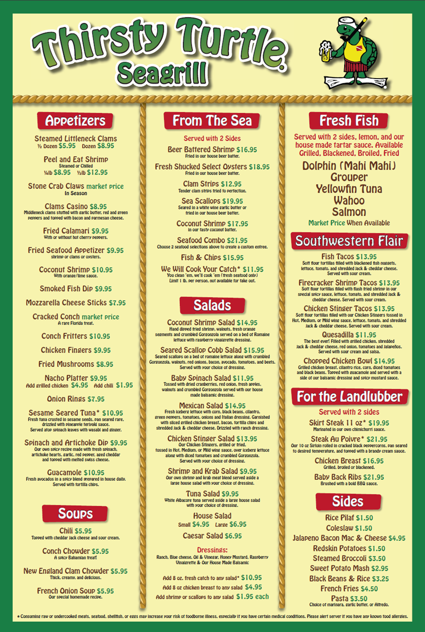 Thirsty Turtle Express Juno | meal takeaway | 13961, Juno Beach, FL 33408, USA | 5612477554 OR +1 561-247-7554