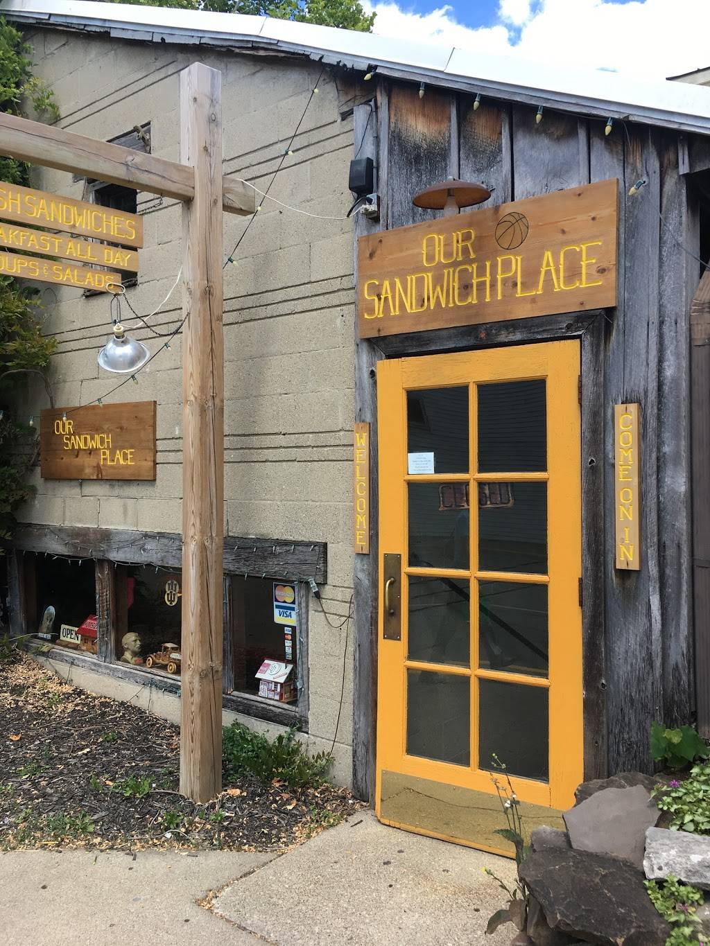 Our Sandwich Place | restaurant | 15 N Van Buren St, Nashville, IN 47448, USA | 8129882355 OR +1 812-988-2355