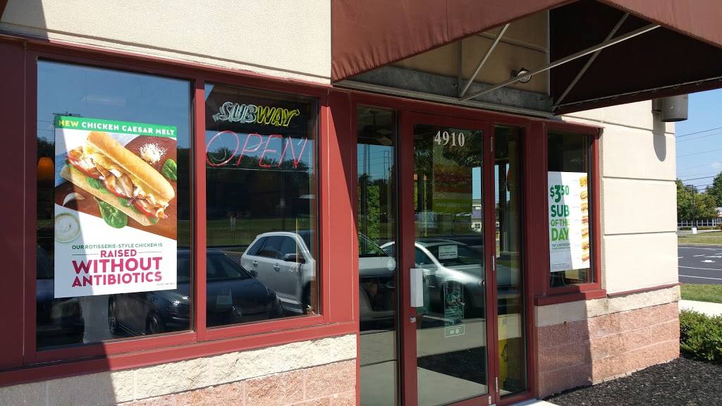 Subway | restaurant | 4910 Louise Dr, Mechanicsburg, PA 17055, USA | 7177669396 OR +1 717-766-9396